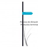 Ejemplo de Proceso de almacen