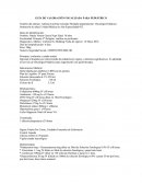 GUÍA DE VALORACIÓN FOCALIZADA PARA PEDIÁTRICO