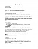 Ropa deportiva Davor.