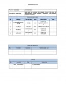 Diccionario casos de uso