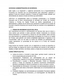 SOCIEDAD ADMINISTRADORA DE INVERSION