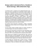 Ensayo sobre la derrota de Penn y Venable en Santo Domingo, 1655 de Bernardo Vega.