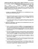 CONTRATO DE OBRA CIVIL A PRECIO ALZADO Y TIEMPO DETERMINADO QUE CELEBRAN POR UNA PARTE LA SOCIEDAD MERCANTIL