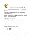 Demostrar lo aprendido sobre las funciones por trozos y la realización de aquellas.
