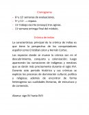 Crónica de indias La características principal de la crónica de indias es que tiene la perspectiva de los conquistadores español como Cristóbal colon y Hernán Cortez.