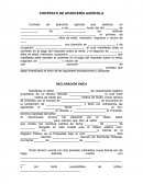 CONTRATO DE APARCERÍA AGRÍCOLA