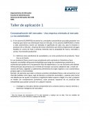 Conceptualización del mercadeo - Una empresa orientada al mercado y a los stakeholders