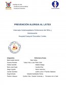 Prevención alergia al látex