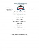 Caso de Análisis # 2. Administración de Ventas