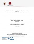 PROPUESTA DE VIABILIDAD DE METRO CABLE EN LA PROVINCIA DE PAMPLONA