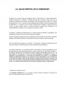 La salud mental en el embarazo