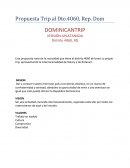 Propuesta Trip al Dto.4060, Rep. Dom