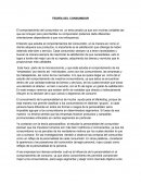TEORÍA DEL CONSUMIDOR.