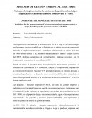 Análisis de la ISO 14005 gestión ambiental cambio de la matriz productiva