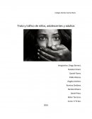 Trata y tráfico de niños y adolescentes