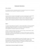 Ordenador Electronico Historia