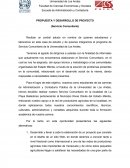 Proyecto servicio comunitario.