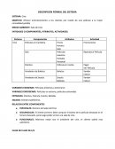 Descripción formal del sistema