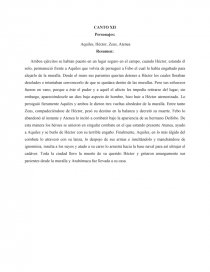 Resumen Iliada.. Página 1