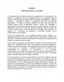 CREATIVIDAD IGUAL A VITALIDAD