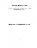 CARACTERÍSTICAS DEL ENFOQUE CUALITATIVO