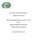 MAESTRÍA EN ADMINISTRACIÓN DE HOSPITALES Y SALUD PÚBLICA