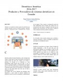 Productos y Proveedores de Sistemas Domoticos en Ecuador