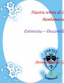 Entrevista Sobre Desarrollo Sostenible