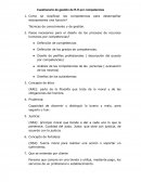 Cuestionario de gestion de recursos humanos