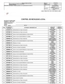 FORMATO DE CONTROL DE MOVILIDAD