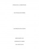 INTRODUCCION A LA ADMINISTRACION TRABAJO.