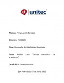 Analisis campo comunista.