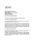 Actividad Planeación estratégica. Técnicas en que se apoyan los gerentes para evaluar el entorno