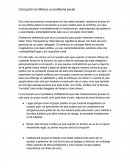 Tema- Corrupción en México un problema social.