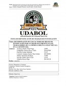 DETERMINACIÓN DE LOS FACTORES DE RIESGO DE INTOXICACIÓN POR ALUMINIO QUE PRESENTAN LOS TRABAJADORES DE LA EMPRESA BOLIVIA SCRAP METALS,EN LA GESTIÓN 2016.