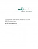 Reflexion sobre la pelicula escritores de la libertad