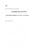 Las ruinas circulares. Análisis