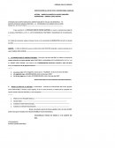 Informe de la empresa sobre una controversia familiar.