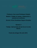 Aplicaciones de las tics en tu área laboral.