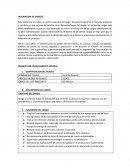 Descripccion de cargos administrativos