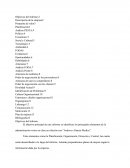 Informe de administracion empresarial