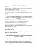 El final de la bella ave de colores.