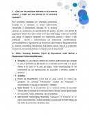 Practicas desleales del comercio internacional.