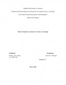 Planes Nacionales en relación a la Ciencia y Tecnología.
