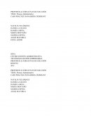 Proceso Administrativo. CASO PRÁCTICO PANADERÍA CROISSANT