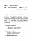 GUIAS NUTRICION EN LAS PLANTAS.