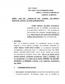 MODELO CONTESTACIÓN DE ALIMENTOS