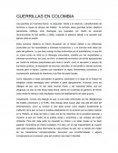 Guerrillas en colombia.