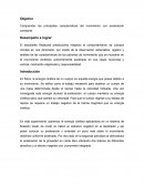Comprender las principales características del movimiento con aceleración constante.