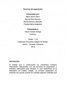 Técnicas de separación.